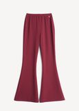 Victoria flared trousers ROSSO BORDEAUXVERDE GARDENMARRONENERO Woman image number 6