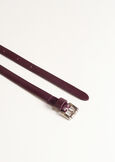 Cintura Clim-A in vera pelle VIOLA VINACCIA Donna immagine n. 3