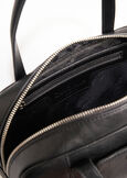 Bessie faux leather duffle bag NERO BLACKMARRONE CAFFE Woman image number 4