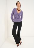 Pantaloni Victoria a zampa ROSSO BORDEAUXVERDE GARDENMARRONENERO Donna immagine n. 1