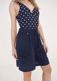 Bermuda Bart Cargo In Cotone BLU NAVY Donna immagine n. 2
