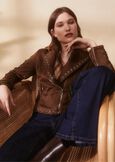 Gianni giubbino in ecopelle MARRONE Donna immagine n. 1