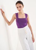 Top Tiki In Maglia BLUE DARK BLUEVIOLA MULBERRY Donna immagine n. 1