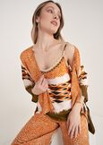 Kimono Chiasso Fantasia Etnica GIALLO GRANO Donna immagine n. 1