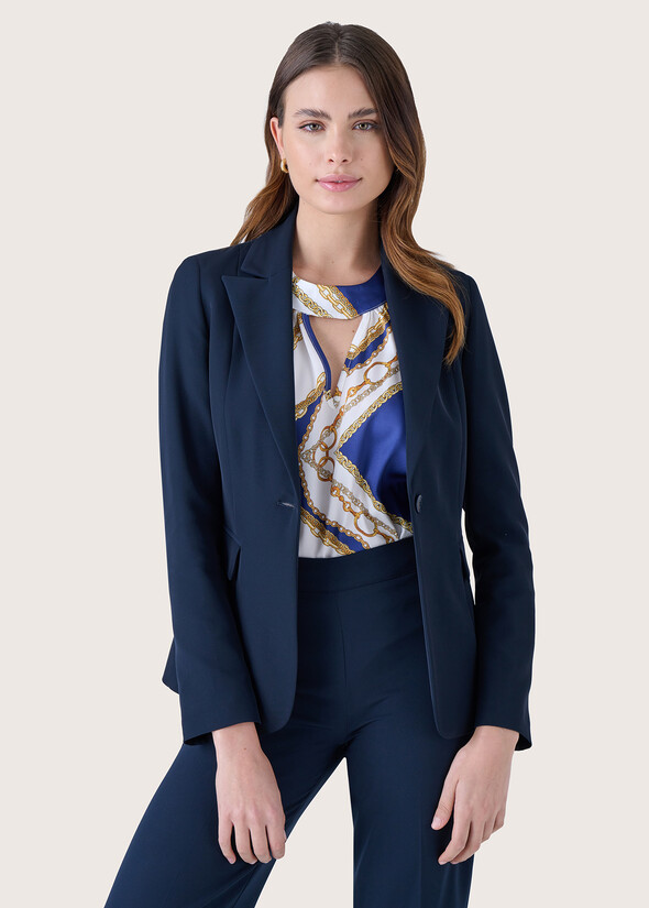 Giselle cady blazer BLUE OLTREMARE ROSSO TULIPANO Woman null