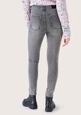 Pantalone Daniel in denim di cotone GREY DENIM Donna immagine n. 4