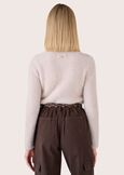 Maglia Macra girocollo BEIGE CREAM Donna immagine n. 4