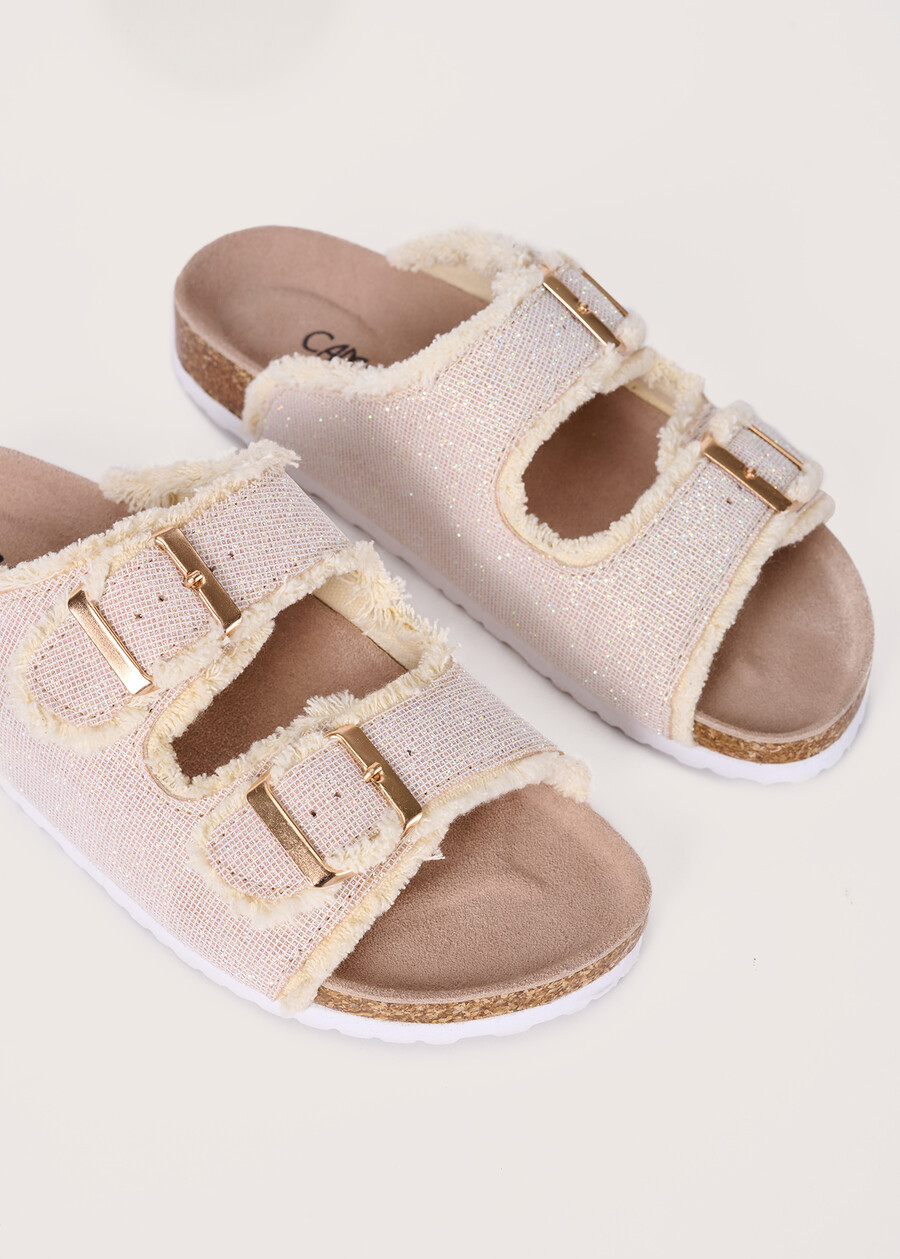 SOLEL SLIPPERS BEIGE Woman , image number 2