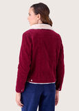 Giubbino Gilly 100% cotone ROSSO SYRAH Donna immagine n. 4