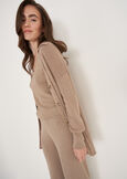 Cardigan Cliff In Maglia Lurex BEIGE SABBIA Donna immagine n. 2