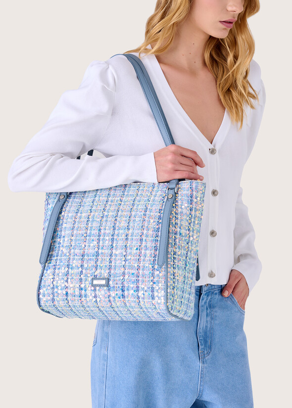Borsa Shopping Bely con paillettes  Donna null