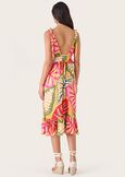 Ankur 100% viscose dress ARANCIO SUNRISE Woman image number 3