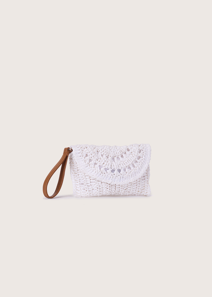 Bergen straw clutch bag  Woman , image number 1