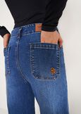 Dean denim cotton trousers DENIM MEDIUM DENIMBLUE OLTREMARE  Woman image number 4