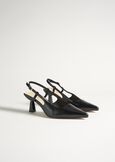 Snake slingback shoe NERO BLACK Woman image number 2