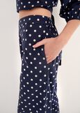 Pantaloni Perk Capri Fantasia BEIGE LATTEBLUE OLTREMARE Donna immagine n. 3