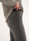 Kelly five-pocket jeggings GRIGIO GREYDENIM MEDIUM DENIM Woman image number 3