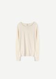 Monaco cotton e silk jersey BLUBIANCO BURRO Woman image number 4