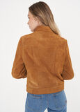Giubbino Greta 100% vera pelle MARRONE CARAMELLO Donna immagine n. 5