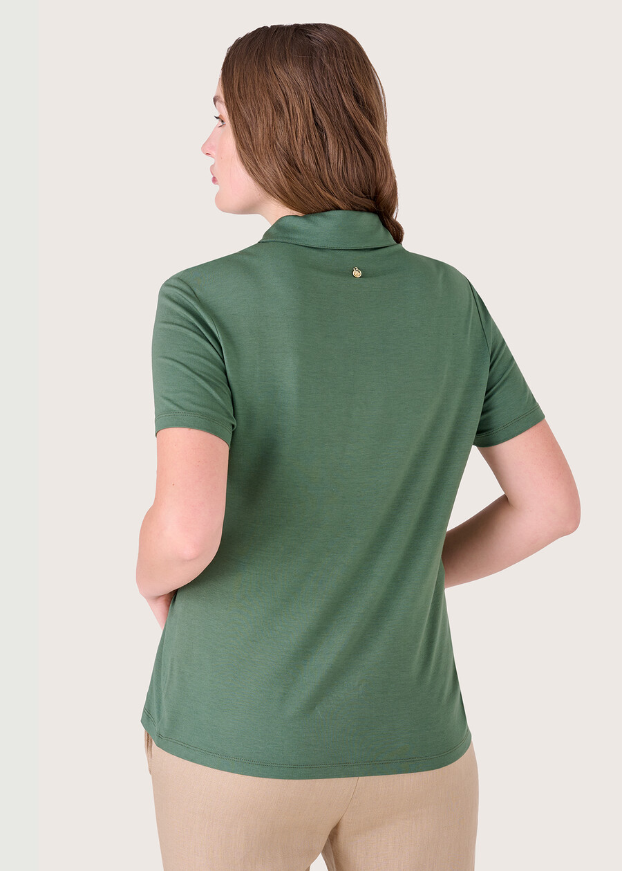 Polo Sheela in jersey VERDE TIMOROSS CORALLO Donna , immagine n. 3