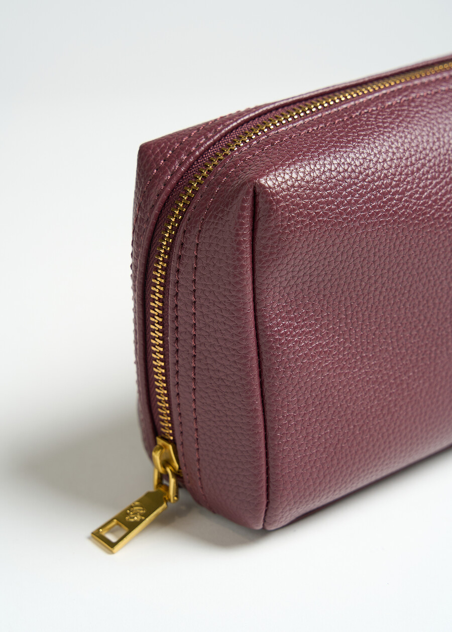 Beauty case Bondy stampa cervo ROSSO BORDEAUX Donna , immagine n. 3