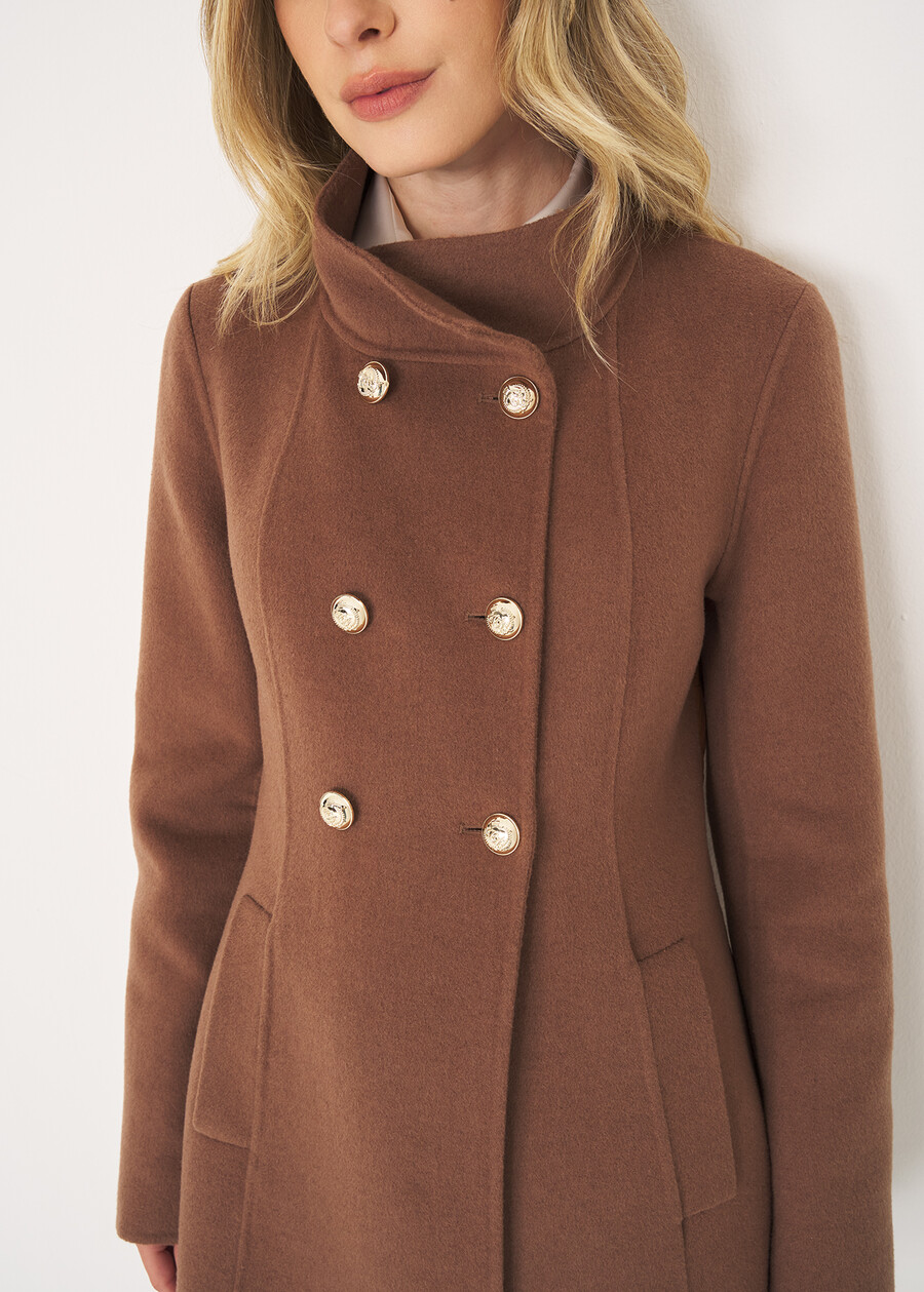 Cappotto Elisir-C ibrido MARRONE TERRA Donna , immagine n. 3