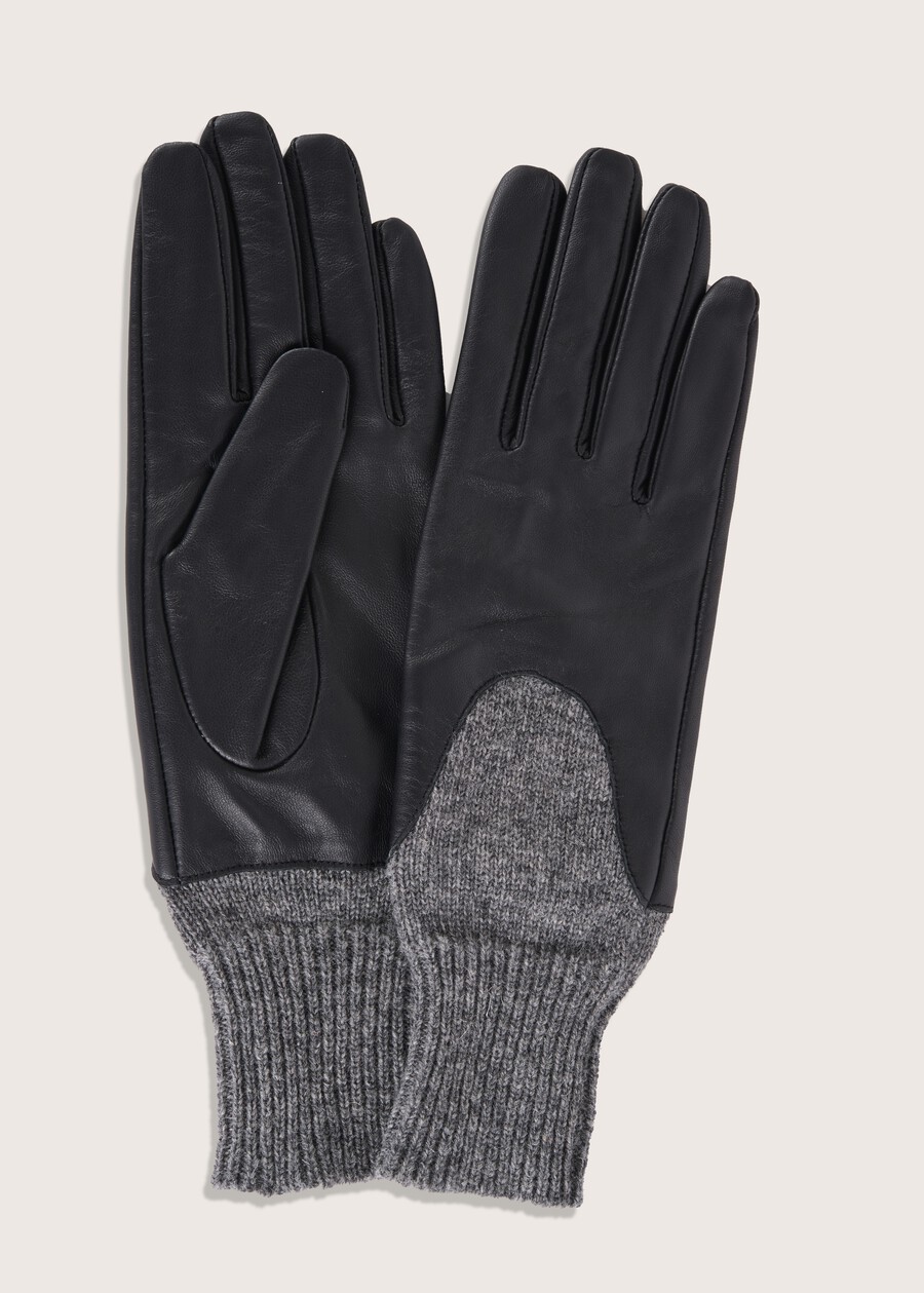 Gavin genuine leather gloves NERO Woman , image number 2