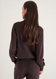 Cardigan Camilla con collo baby MARRONE CAFFEGRIGIO PERLA Donna immagine n. 3