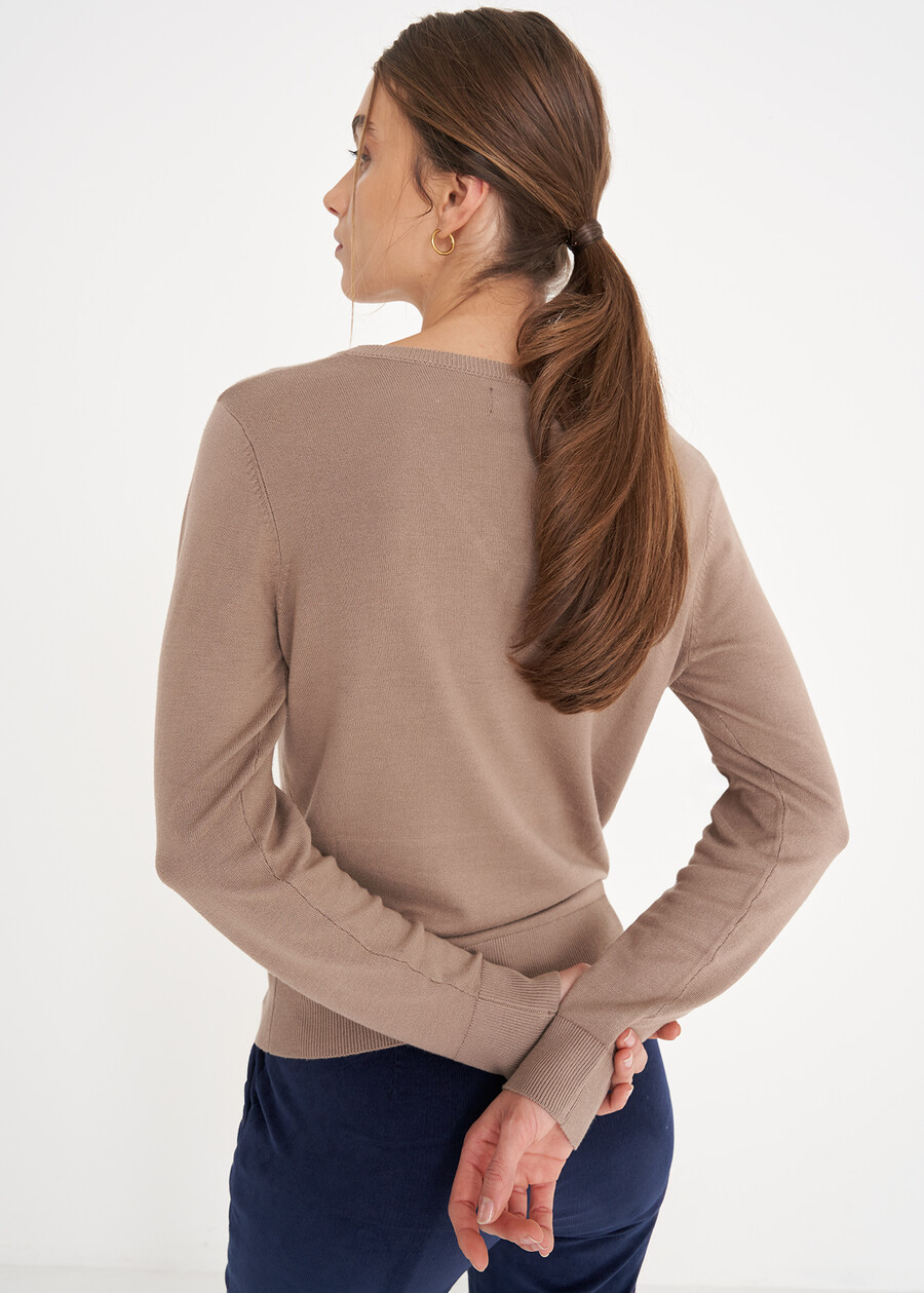 Maglia Megans in viscosa GRIGIO TORTORAVERDE Donna , immagine n. 4
