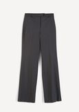 Pantaloni Giorgia ampi in lana GRIGIO GREY Donna immagine n. 6
