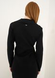 Cloris punto Firenze cardigan NERO Woman image number 3