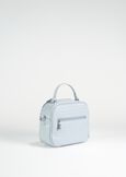 Bauletto Byl in ecopelle BIANCO WHITEBLU CELESTENERO BLACK Donna immagine n. 3