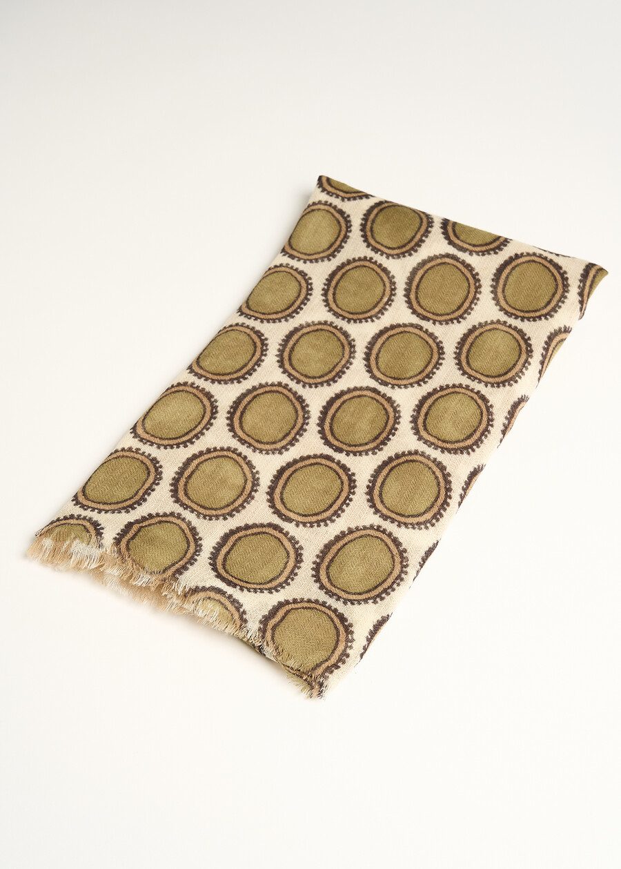Sally wool scarf MARRONE Woman , image number 2