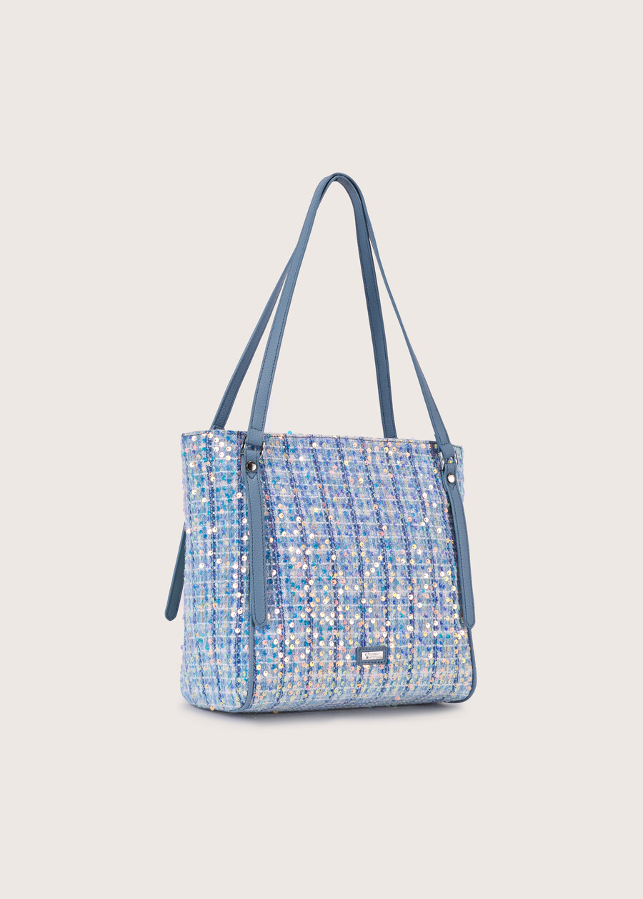 Borsa Shopping Bely con paillettes  Donna , immagine n. 2