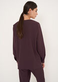 Charlen cady blouse VERDE PAVONEVIOLA VINACCIA Woman image number 3