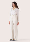 Pantalone Giorgia in tessuto tecnico NERO BLACKBEIGE GESSOBLU Donna immagine n. 3