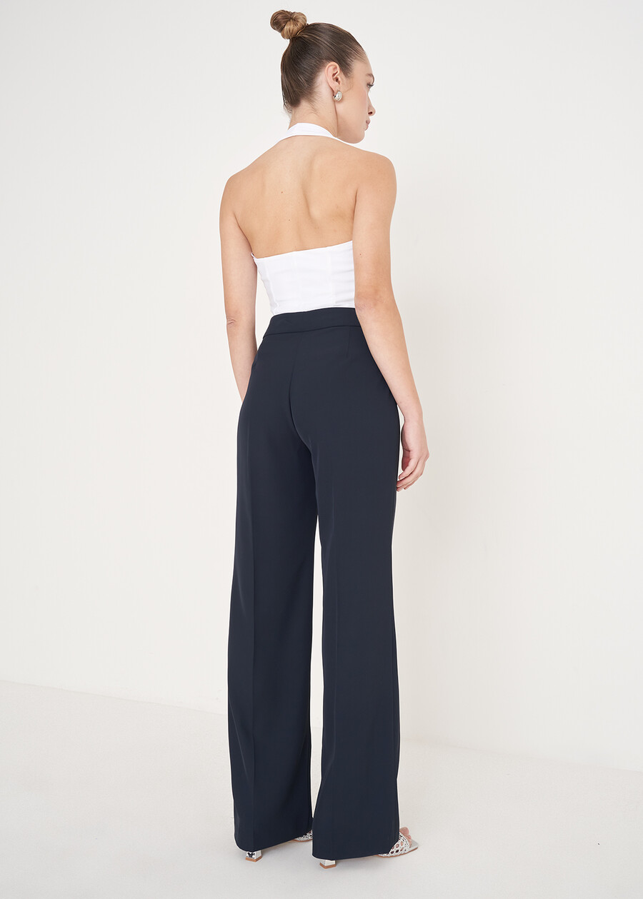 Pantalone Ashleyo in cady BLUE OLTREMARE  Donna , immagine n. 5