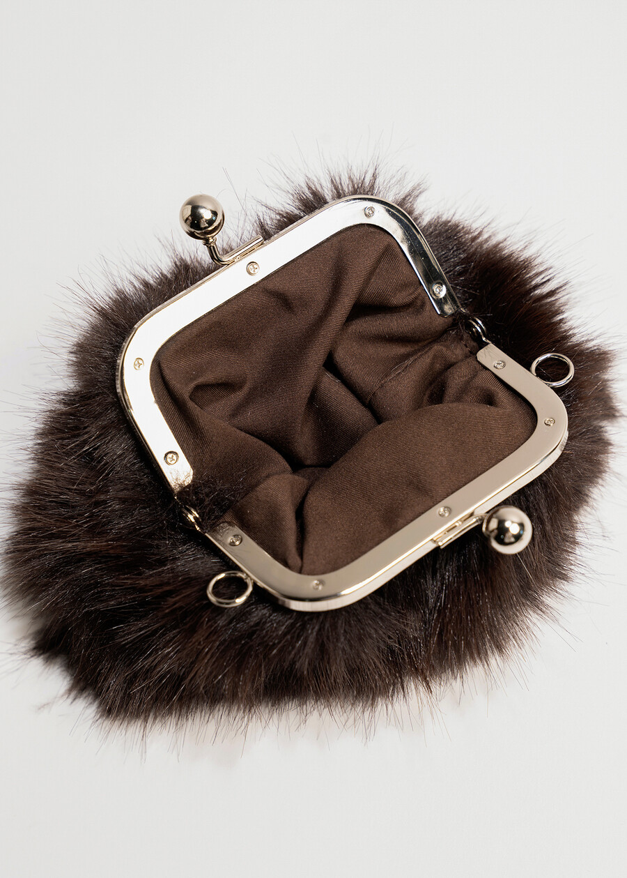 Pochette Beyla in ecopelo MARRONE CAFFE Donna , immagine n. 2