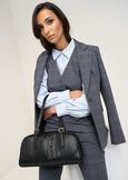 Borsa Backy bauletto in ecopelle ROSSO BORDEAUXNERO Donna immagine n. 1