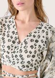 Conny 100% cotton blouse BEIGE NAVAJO Woman image number 2