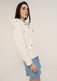 Goan technical short jacket BEIGE LATTEBLU Woman image number 4