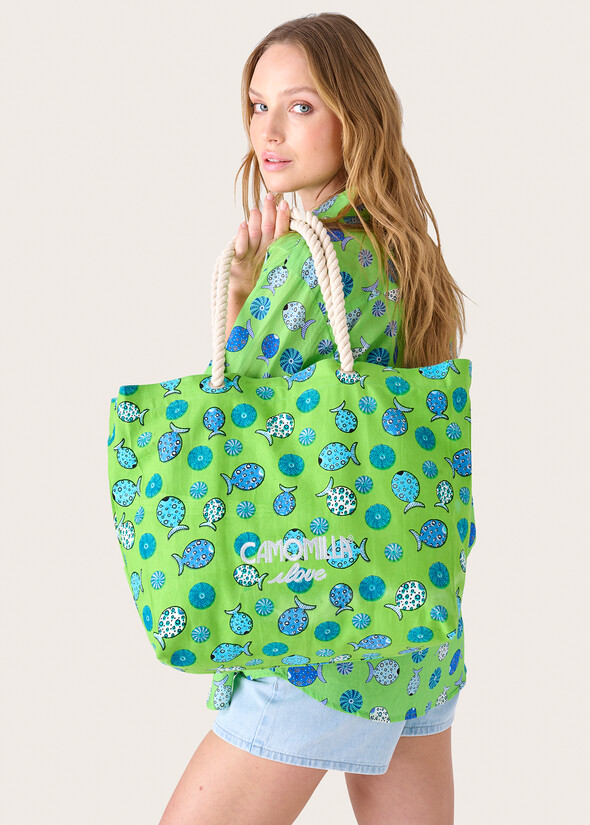 Borsa da mare Brandys 100% canvas  Donna null