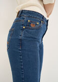 Jeans Cindy flare con spacco DENIM MEDIUM DENIM Donna immagine n. 4