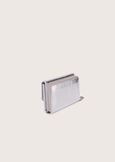 Puk eco-leather mini wallet GRIG SILVER GOLD Woman image number 3