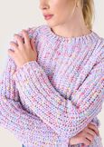 Malabo chenille jumper ROSA PETALO Woman image number 3