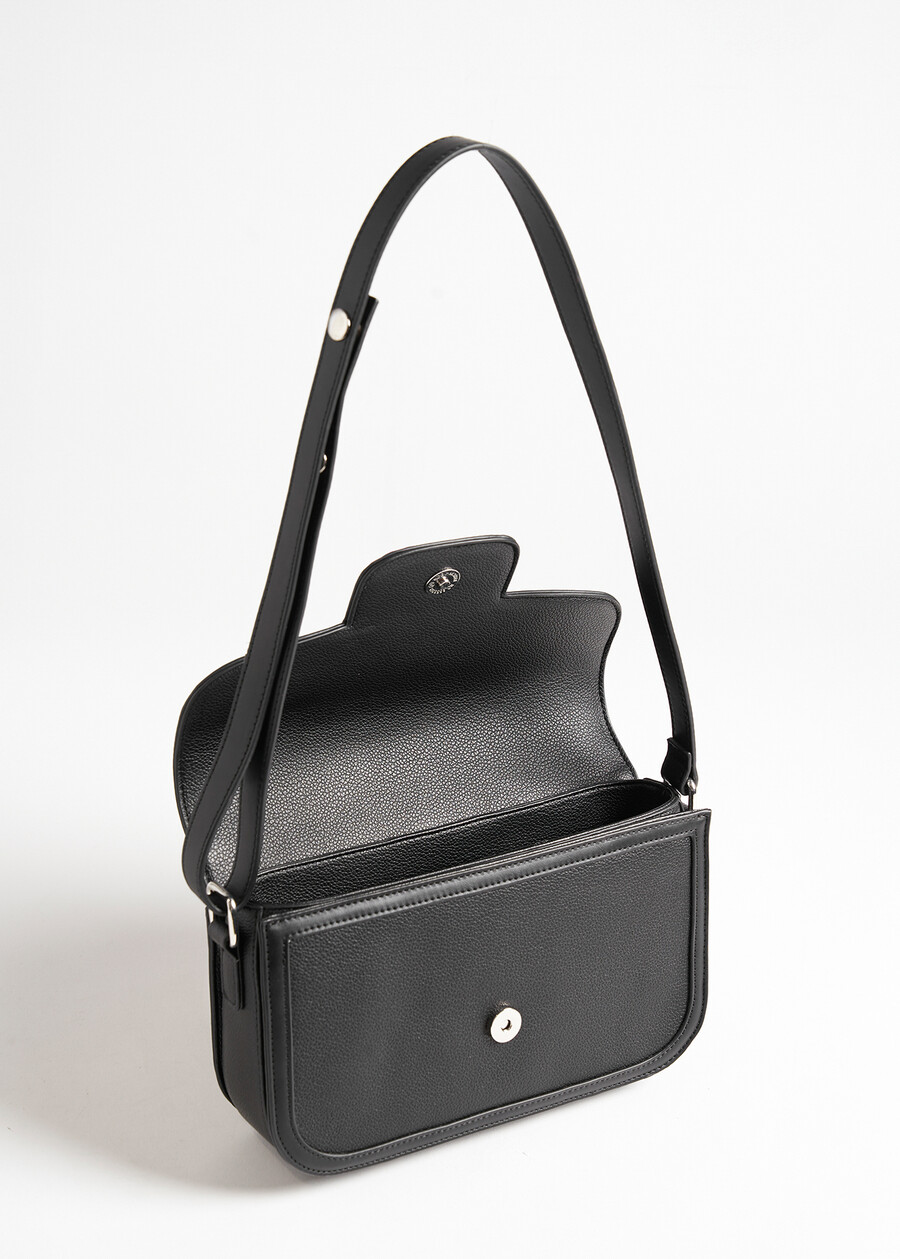 Breona Big crossbody NERO BLACKVIOLA VINACCIA Woman , image number 2