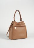 Benesia eco-leather bucket bag MARRONE Woman image number 4