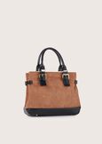 Brys eco-suede bag MARRONE CASTAGNAVERDE CARCIOFO Woman image number 1