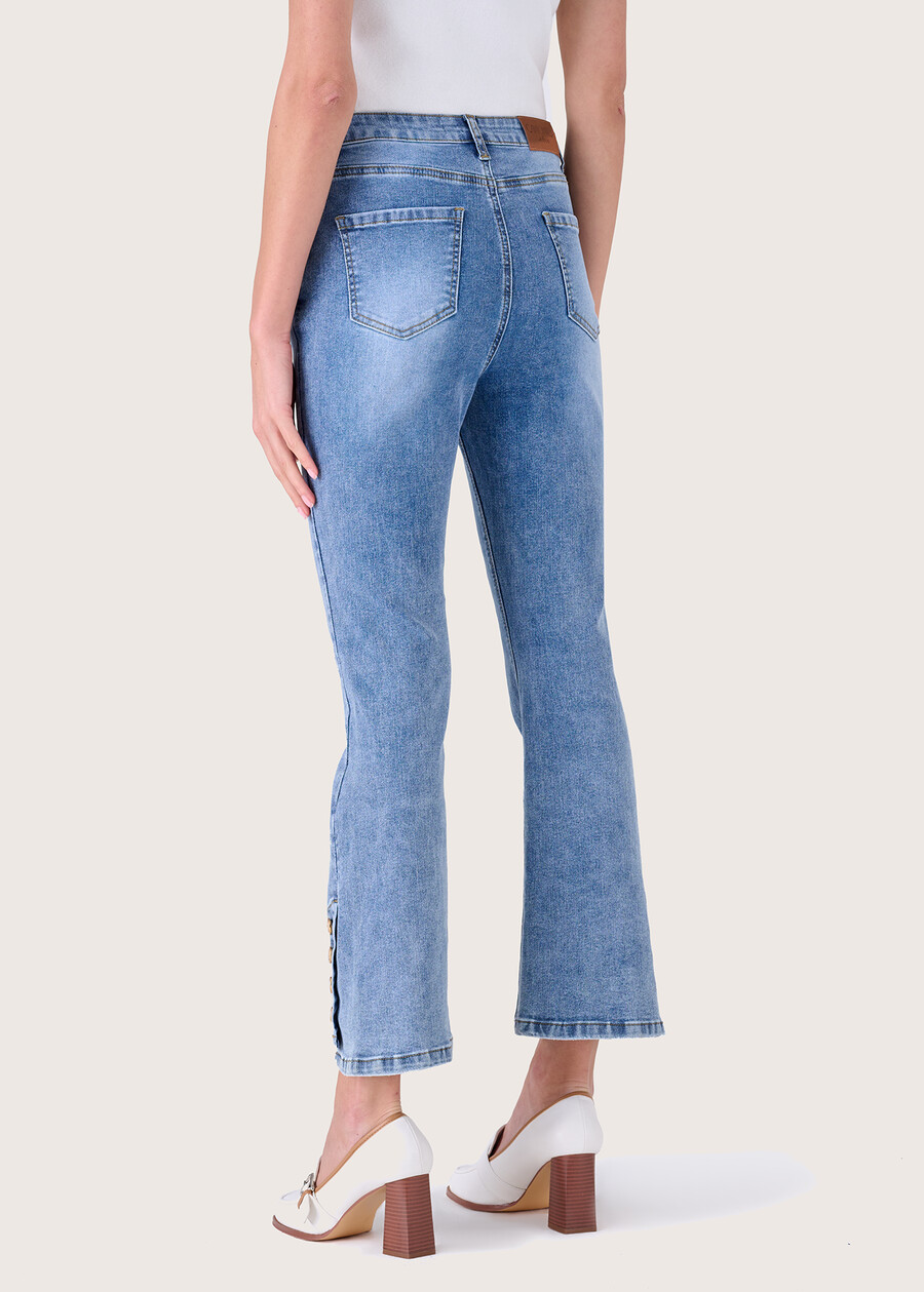 Pantaloni denim a zampa Denver DENIM Donna , immagine n. 4