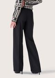Pantalone Giorgia a palazzo NERO BLACKMARRONE VISONE Donna immagine n. 5